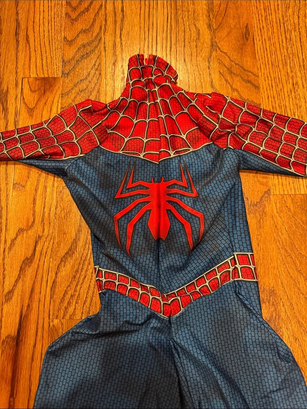 Hand made Spider-Man costume toddler boys 3/4